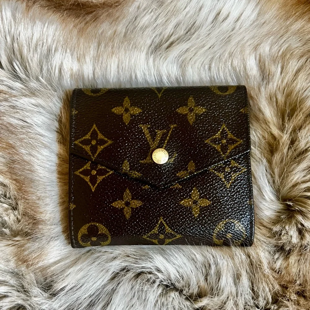 Louis Vuitton Brown Monogram Compact Wallet - Picture 1 of 14